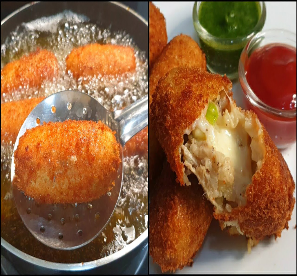 Easy Homemade Chicken Croquettes Recipe - cooking teach
