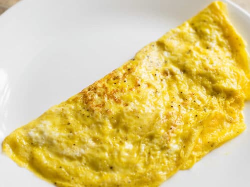 Cheese Omelette Recipe | Easy cheese omelette