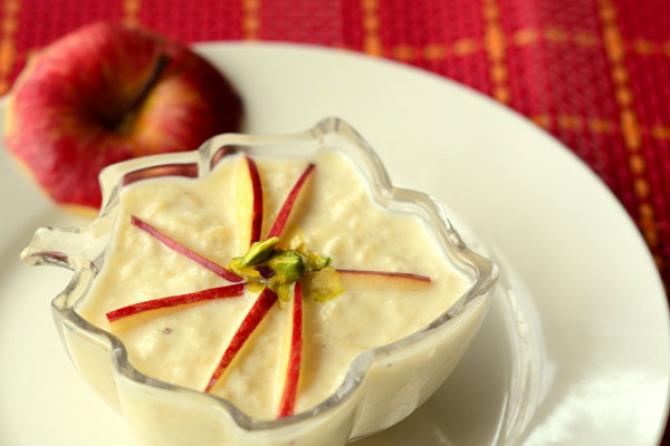 Apple Kheer Recipe by Cooking Teach