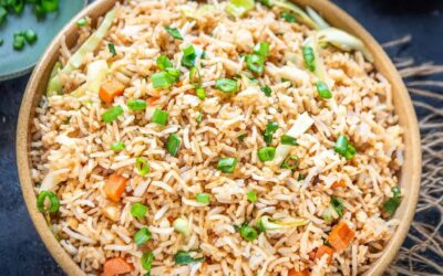 Vegetable Fried Rice | Chinese Fried Rice