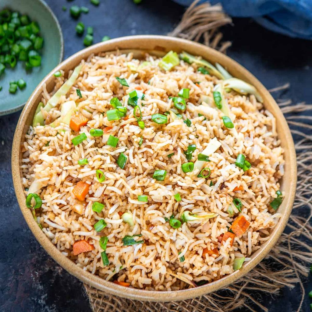 vegetable fried rice by cooking teach