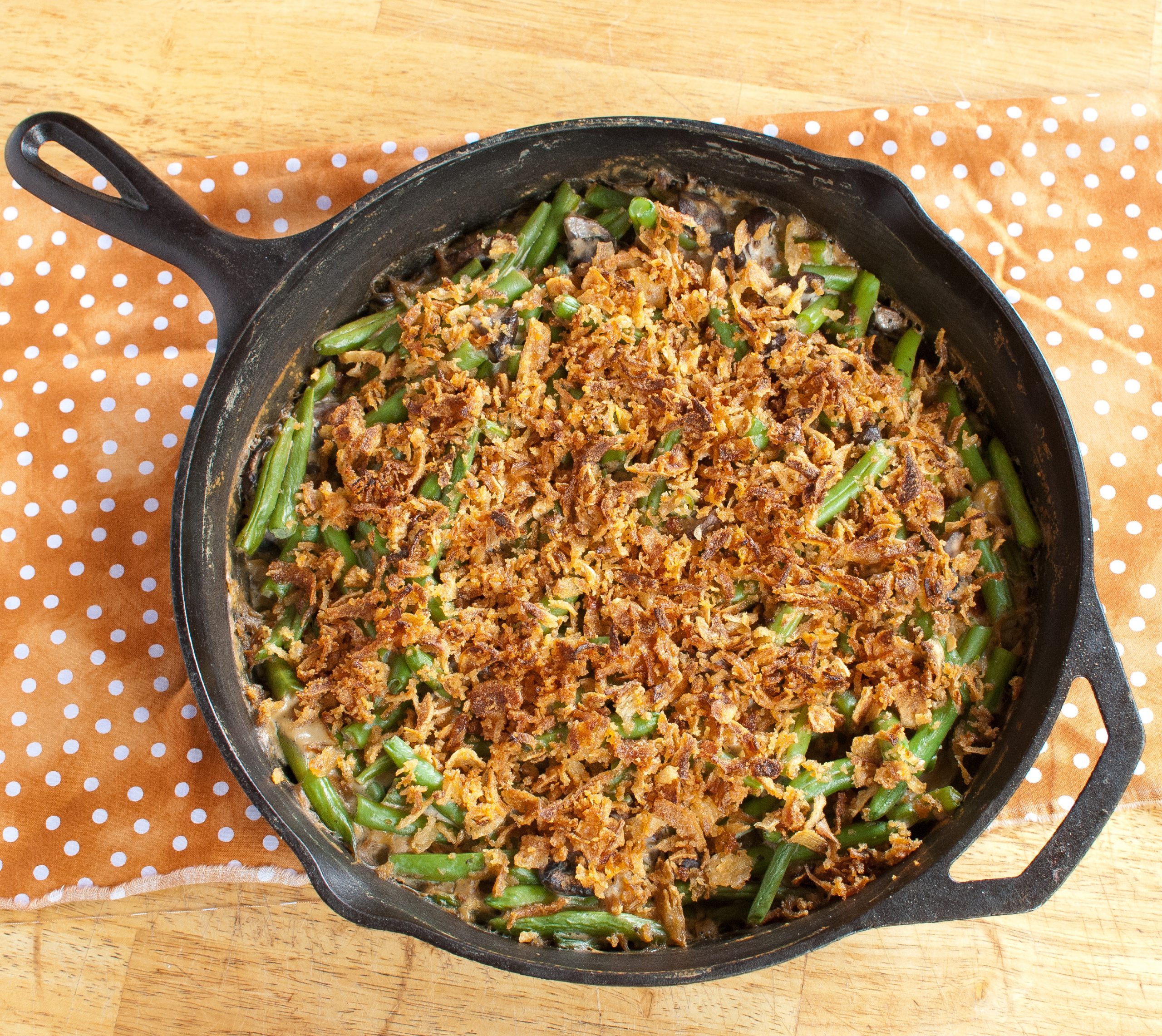 Green Bean Casserole Recipe by Cooking Teach